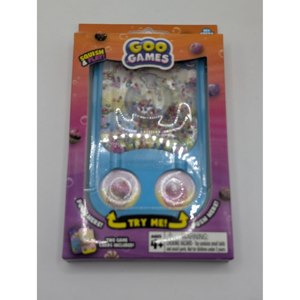 Sky Castle Goo Games Squish and Play Handheld Water‎ Game Sensory Toy Blue Pink